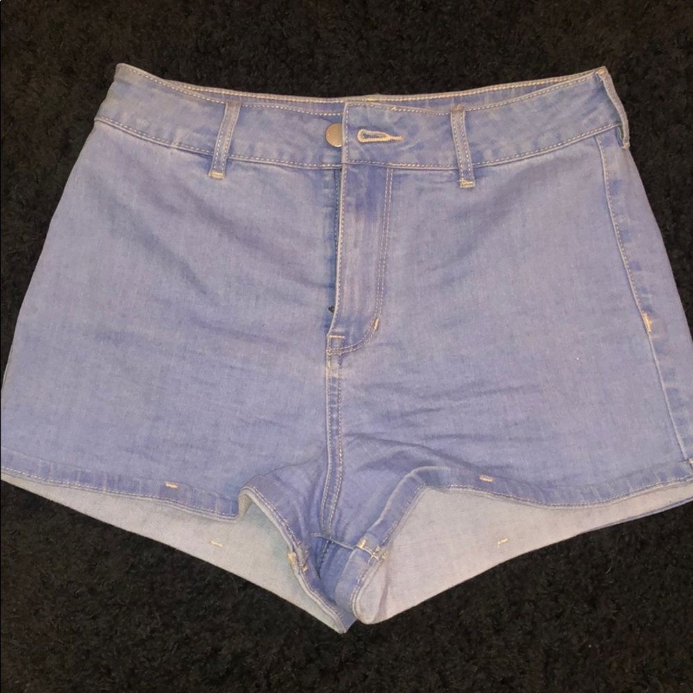 Kendall and Kylie brand jean shorts